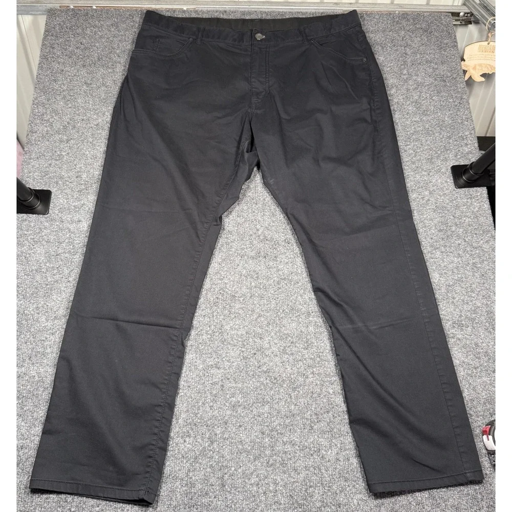 Nike Pants Performance Dri Fit Mens 38x30 Black Stretch Standard Golf Outdoor - Picture 6 of 12